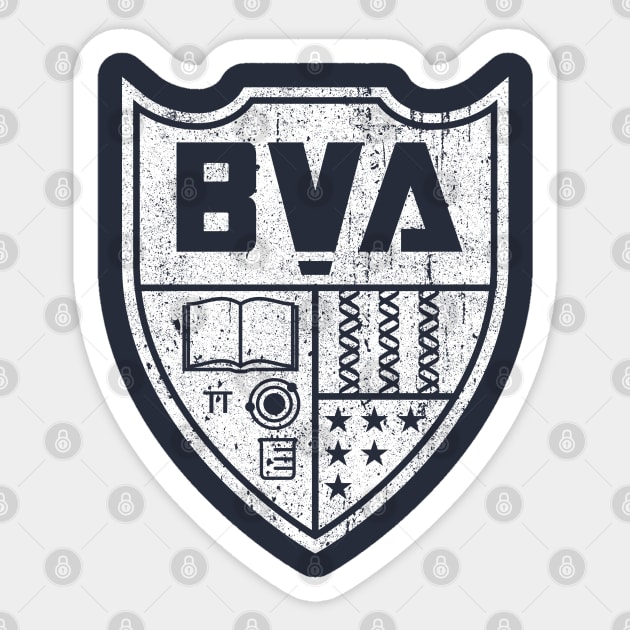 Brooklyn Visions Academy Crest (Variant) Sticker by huckblade